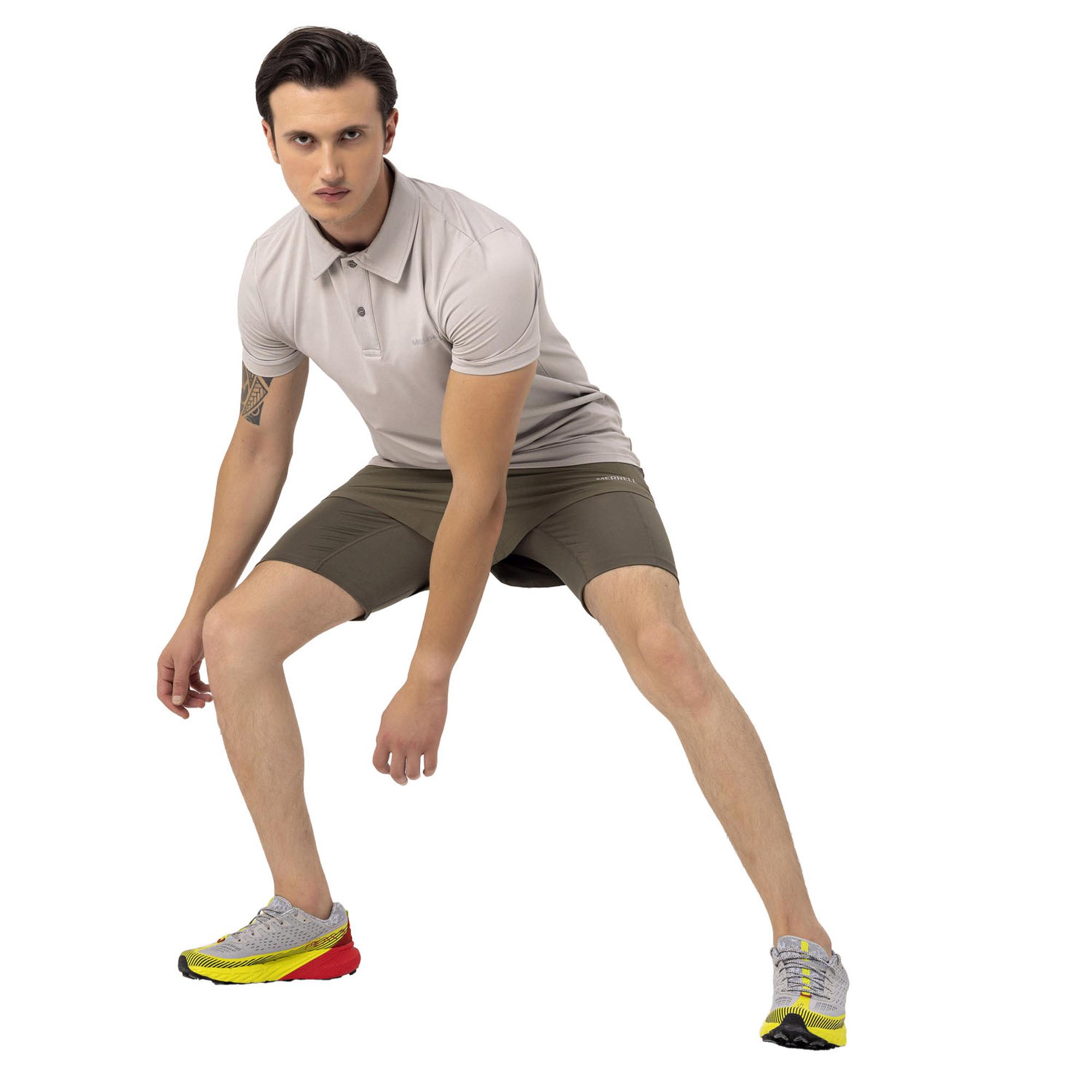 Merrell Pro Erkek Gri Polo Tişört