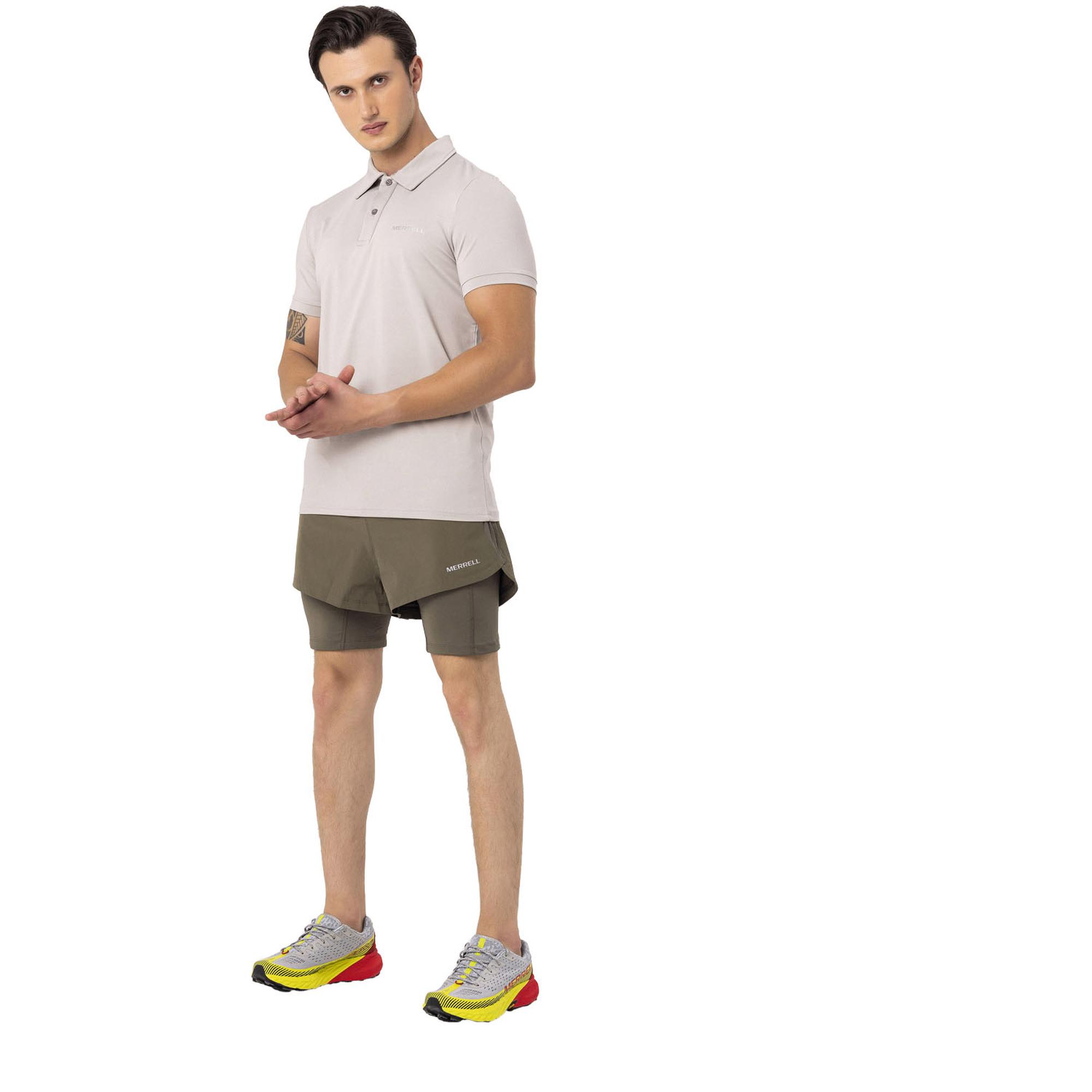 Merrell Pro Erkek Gri Polo Tişört