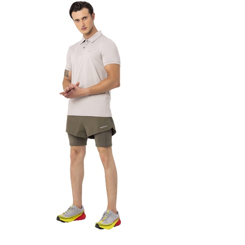  Merrell Pro Erkek Gri Polo Tişört