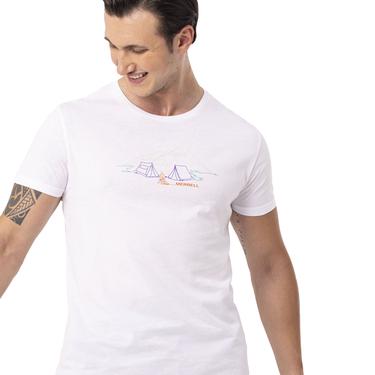  Merrell Tamp Erkek Beyaz Tişört