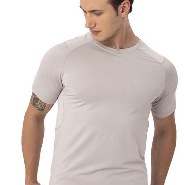  Merrell Tend Erkek Gri Koşu Tişört