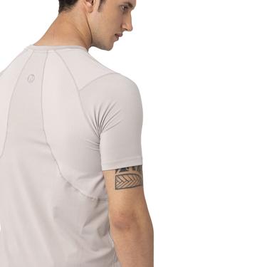  Merrell Tend Erkek Gri Koşu Tişört