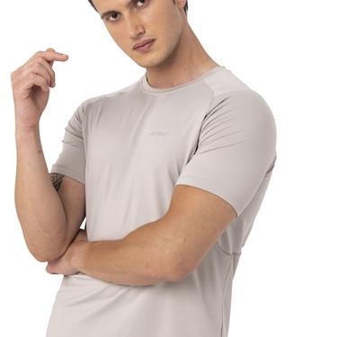  Merrell Tend Erkek Gri Koşu Tişört