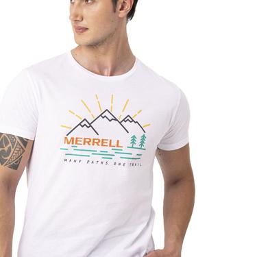  Merrell Tobi Erkek Beyaz Tişört