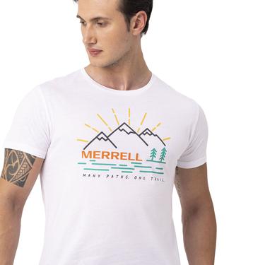  Merrell Tobi Erkek Beyaz Tişört