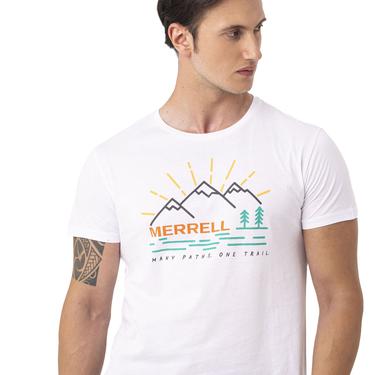  Merrell Tobi Erkek Beyaz Tişört