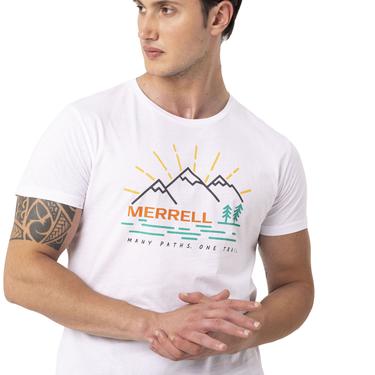  Merrell Tobi Erkek Beyaz Tişört