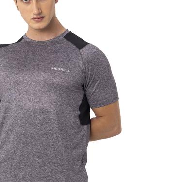  Merrell Till Erkek Gri Koşu Tişört