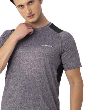  Merrell Till Erkek Gri Koşu Tişört