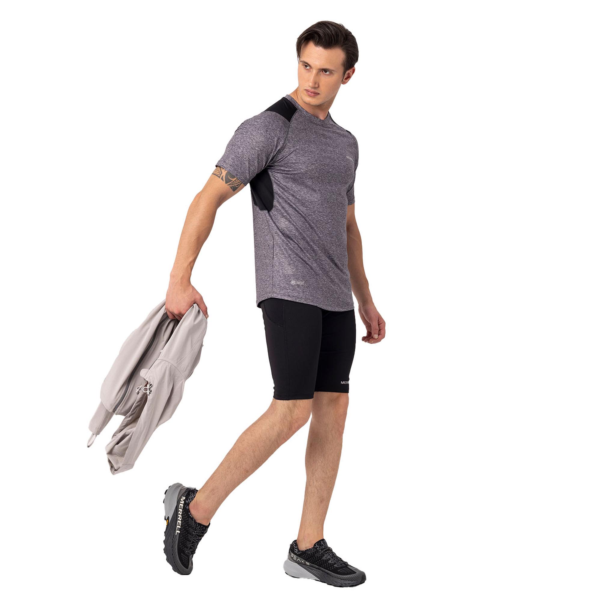 Merrell Till Erkek Gri Koşu Tişört