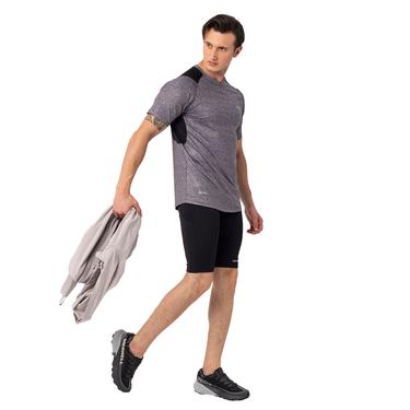  Merrell Till Erkek Gri Koşu Tişört