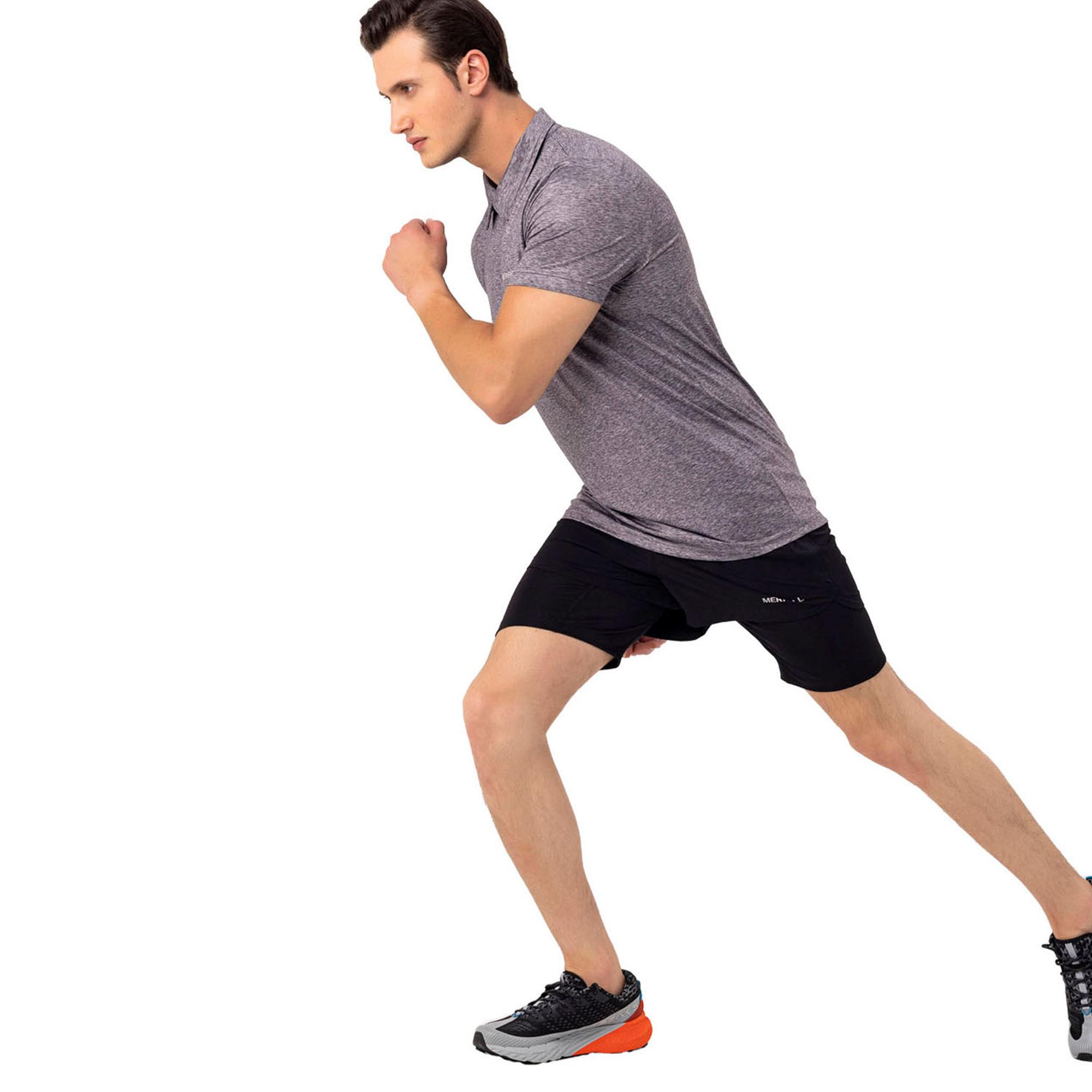 Merrell Pace Erkek Gri Polo Tişört