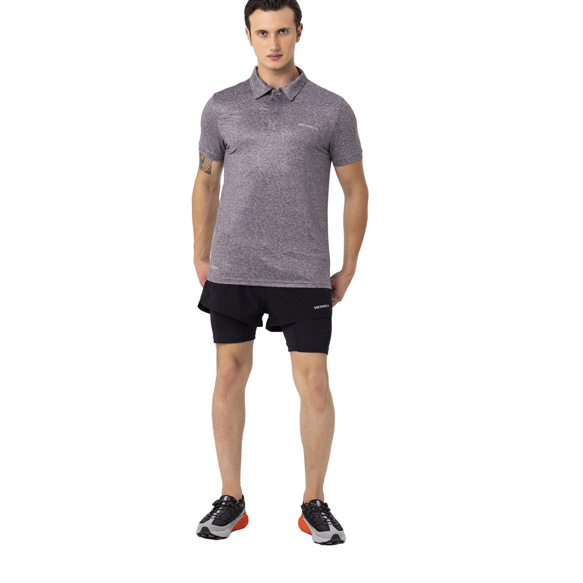 Merrell Pace Erkek Gri Polo Tişört