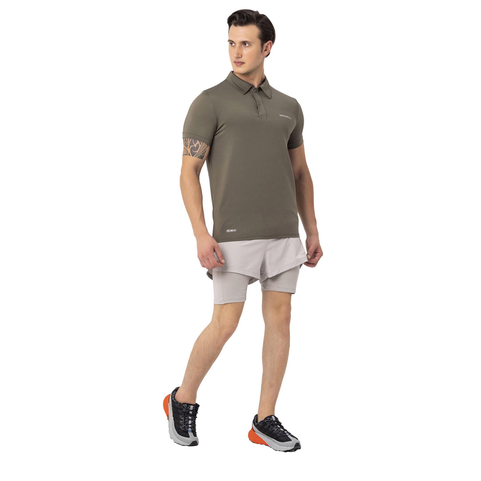 Merrell Pace Erkek Yeşil Polo Tişört