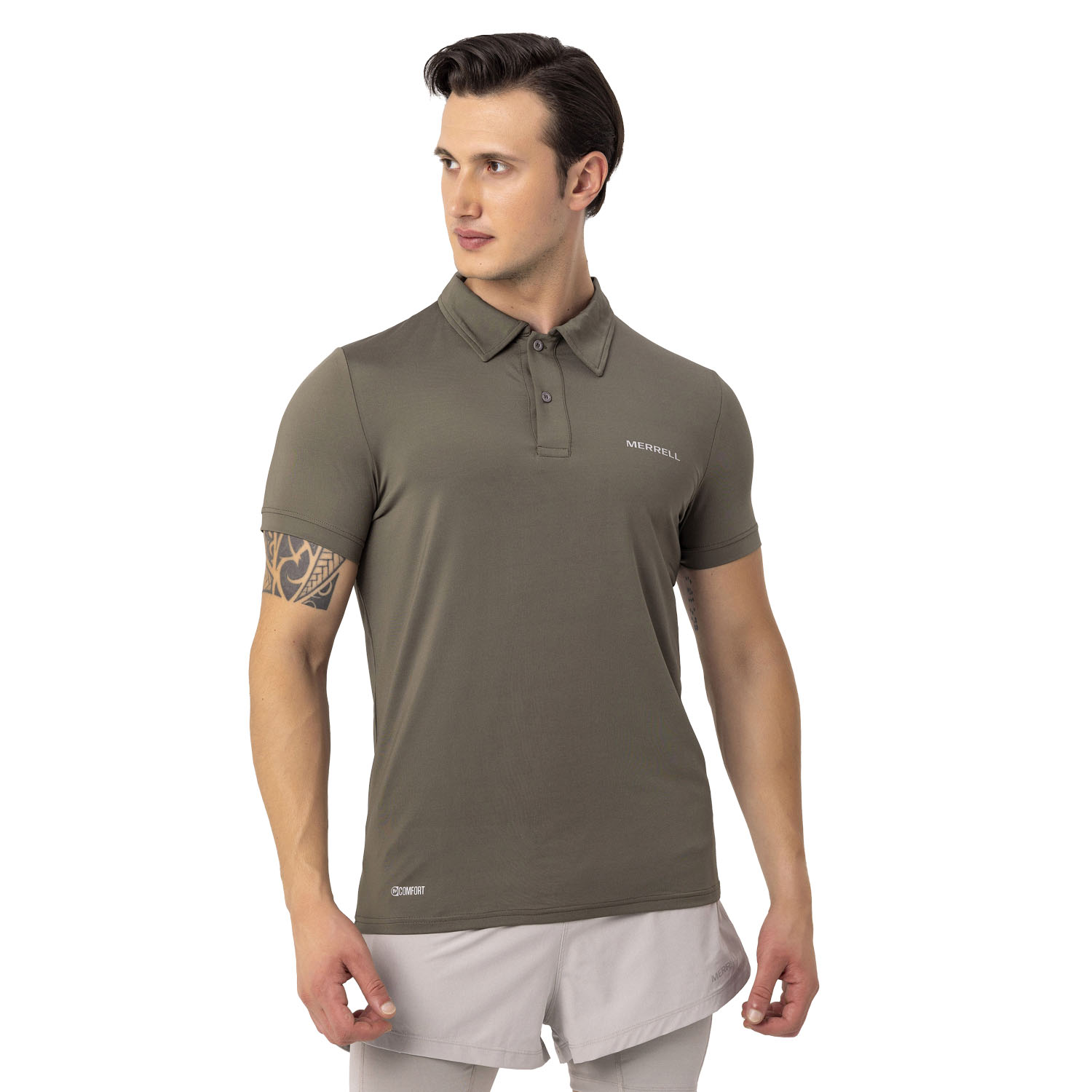 Merrell Pace Erkek Yeşil Polo Tişört