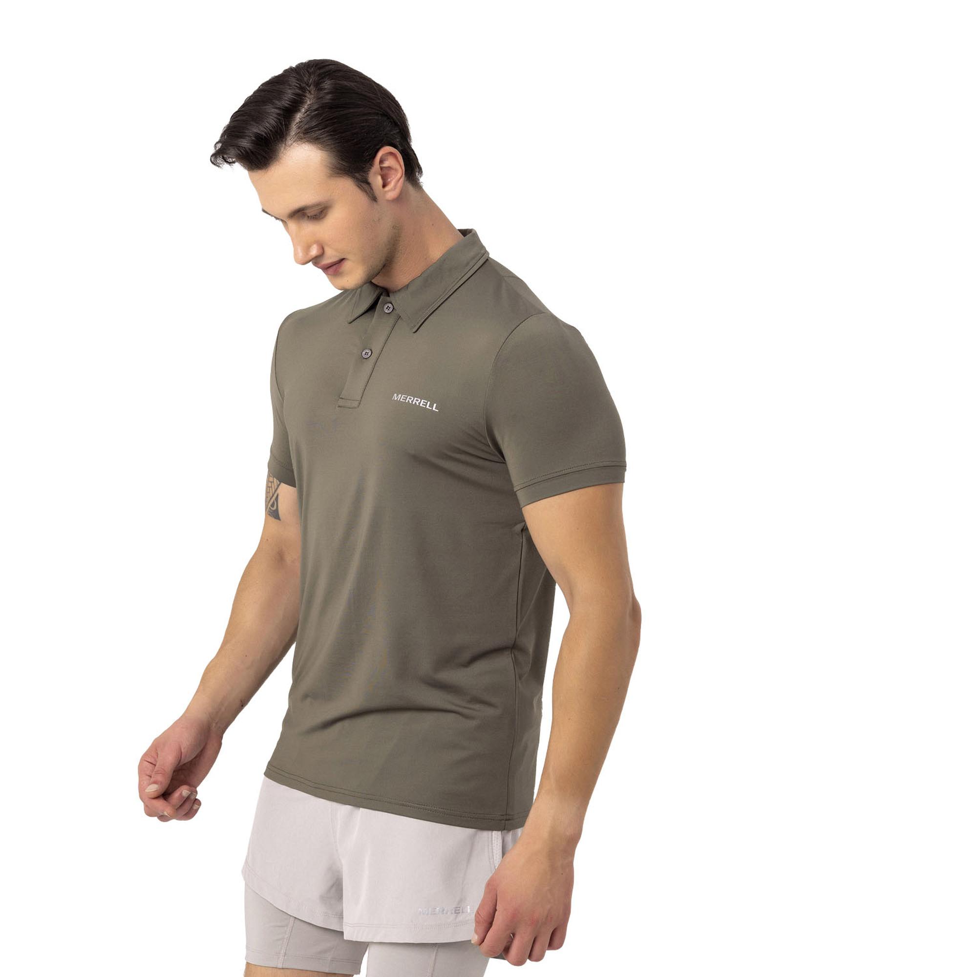 Merrell Pace Erkek Yeşil Polo Tişört