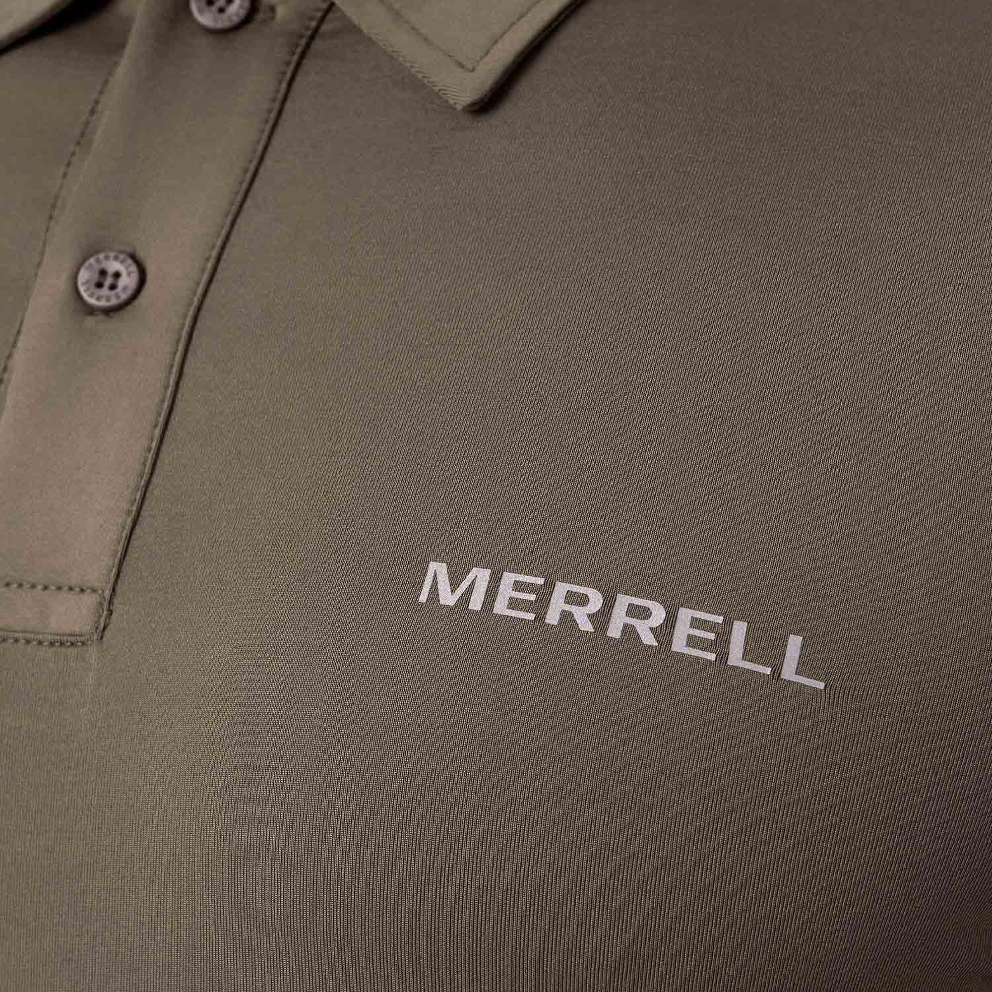 Merrell Pace Erkek Yeşil Polo Tişört