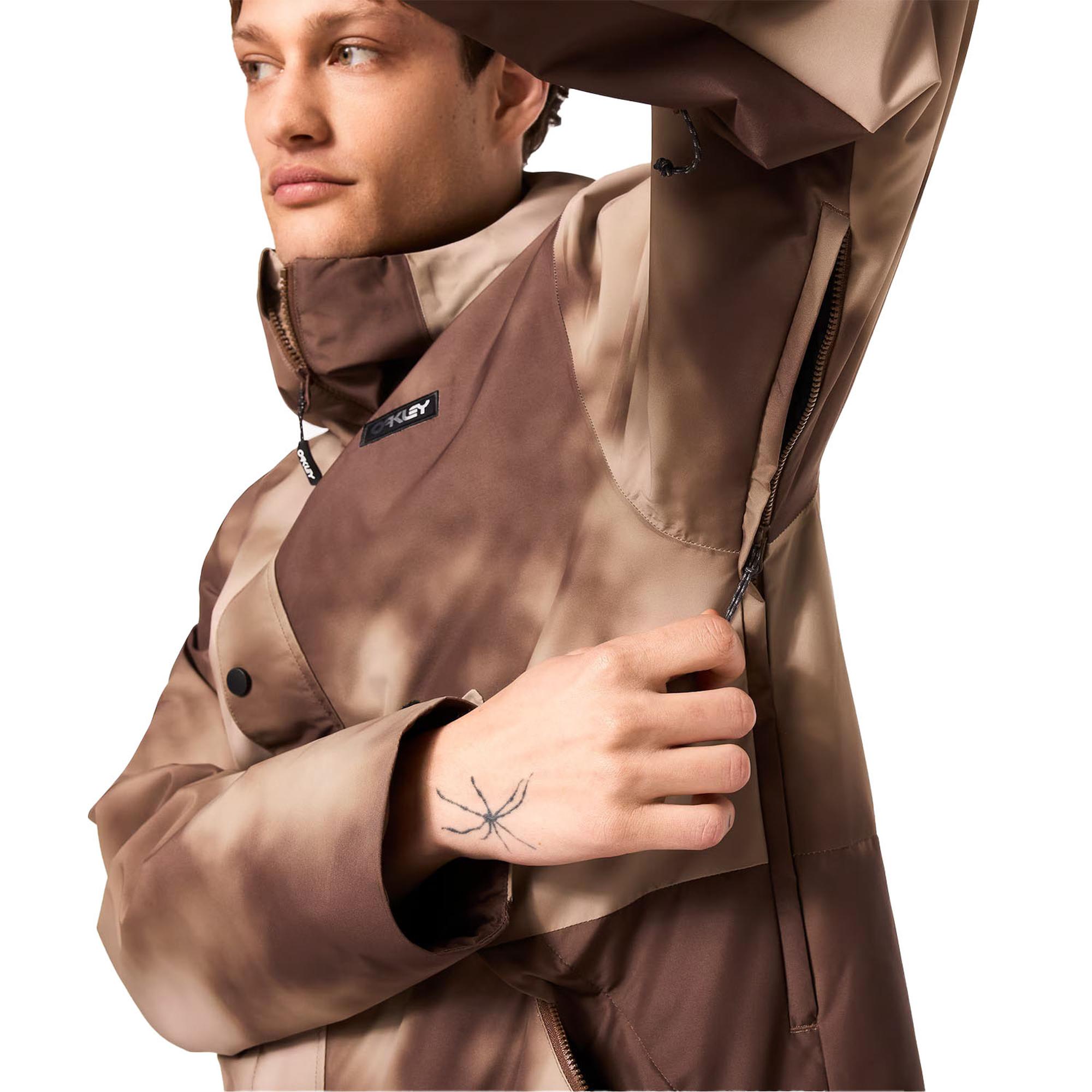 Oakley Range Rc Erkek Kahverengi Snowboard Ceketi