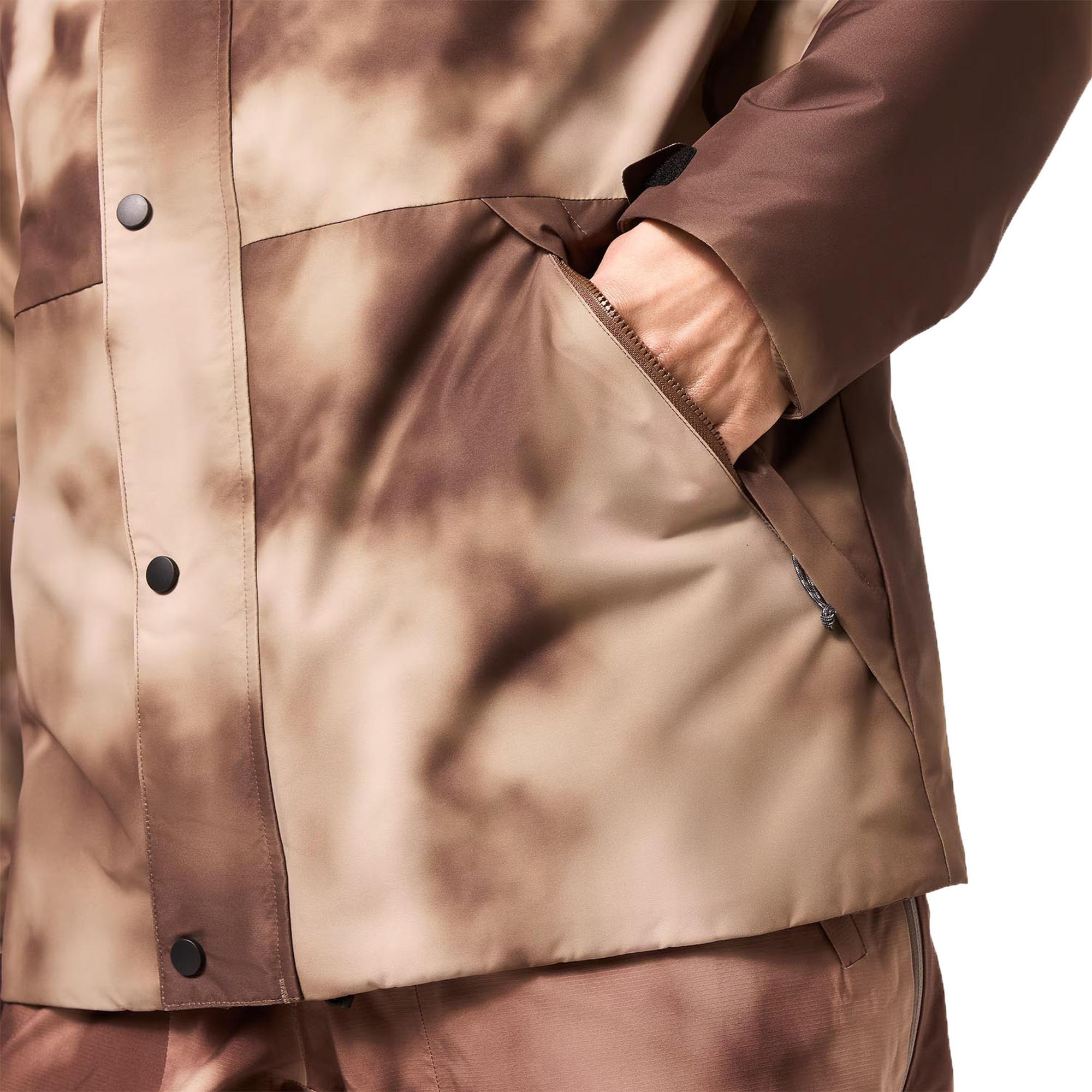 Oakley Range Rc Erkek Kahverengi Snowboard Ceketi