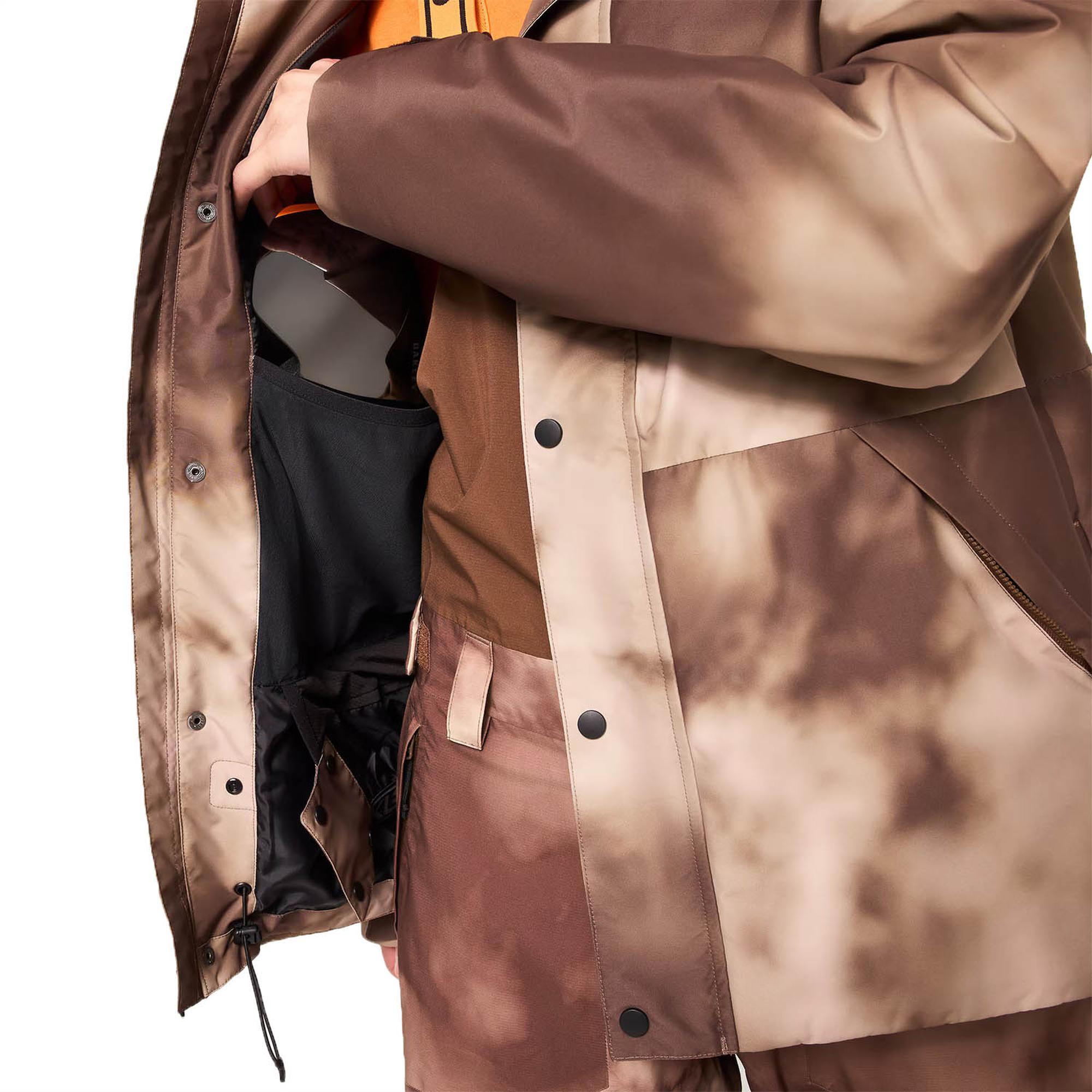 Oakley Range Rc Erkek Kahverengi Snowboard Ceketi