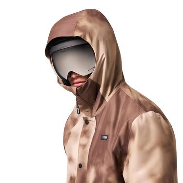  Oakley Range Rc Erkek Kahverengi Snowboard Ceketi