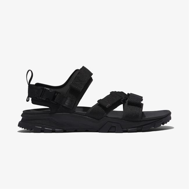  Timberland Garrison Trail Backstrap Erkek Siyah Sandalet