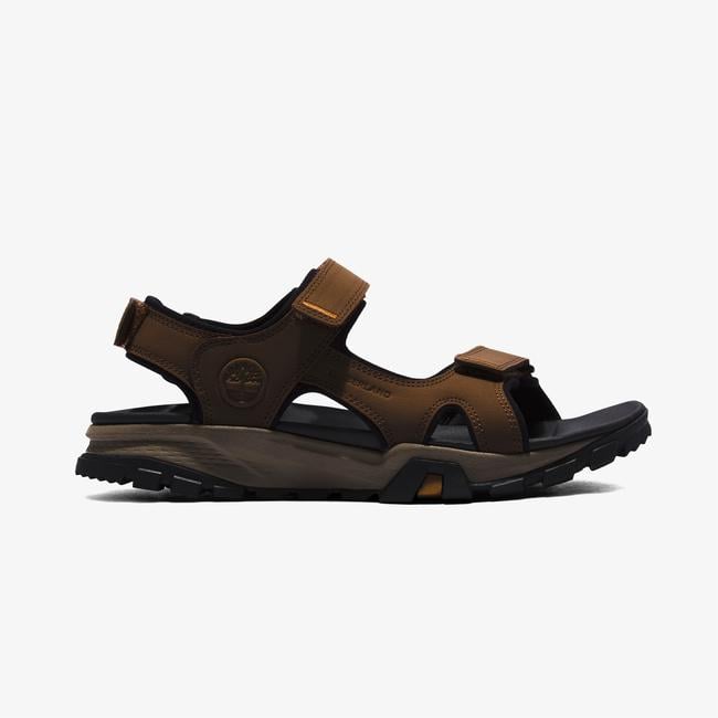  Timberland Lincoln Peak Backstrap Erkek Kahverengi Sandalet