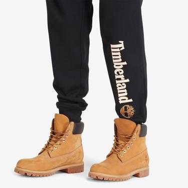  Timberland Brushed Back Erkek Siyah Eşofman Altı