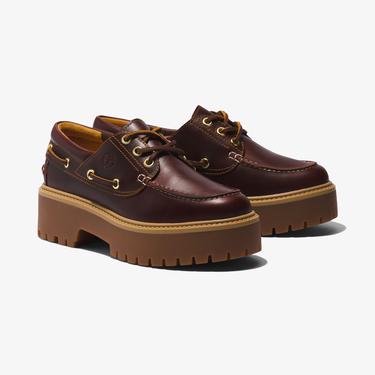  Timberland Stone Street 3 Eye Kadın Kahverengi Ayakkabı