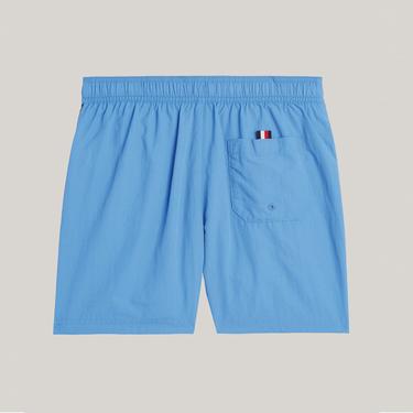  Tommy Hilfiger Medium Drawstring Erkek Çocuk Mavi Mayo Şort