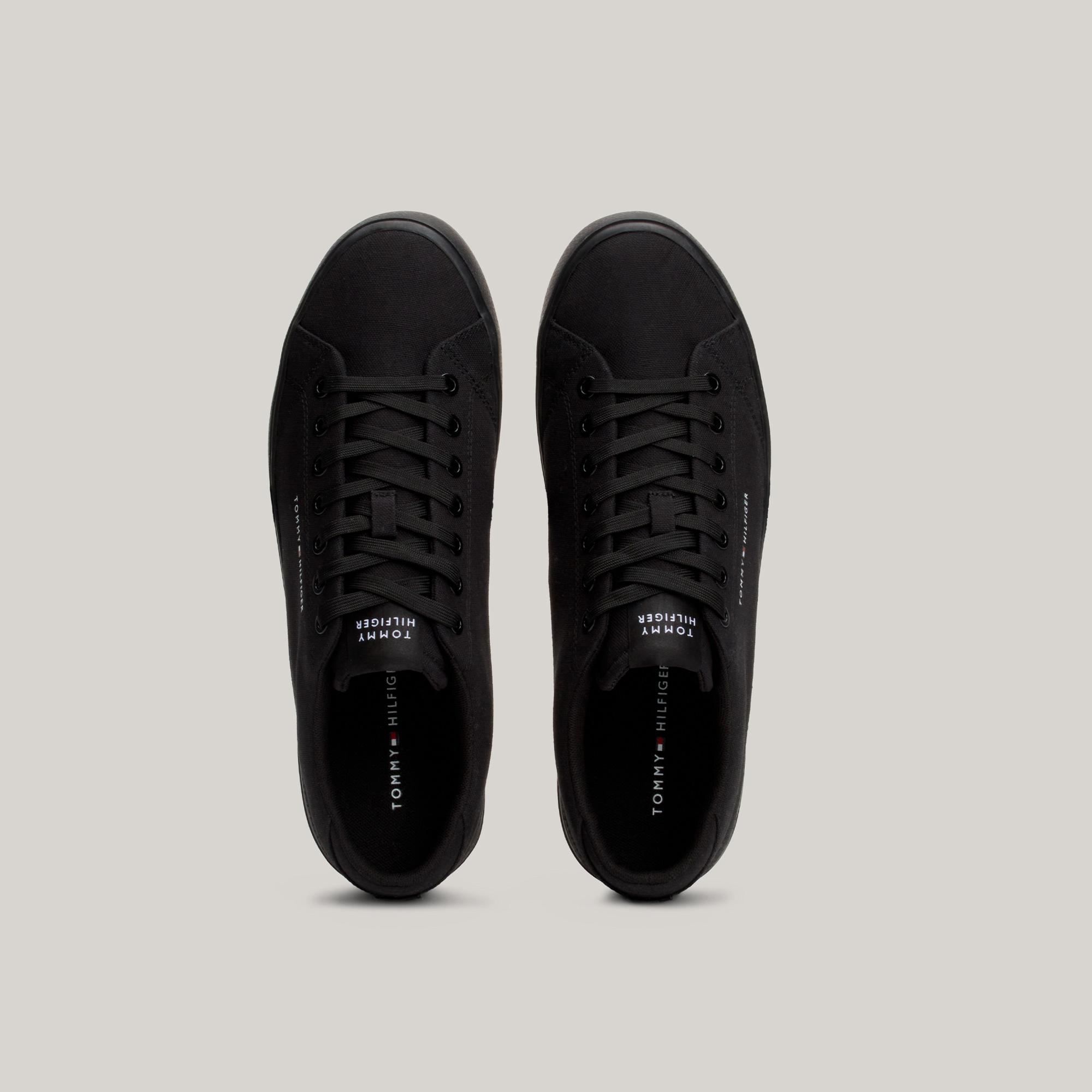 Tommy Hilfiger Vulcing Low Erkek Siyah Sneaker