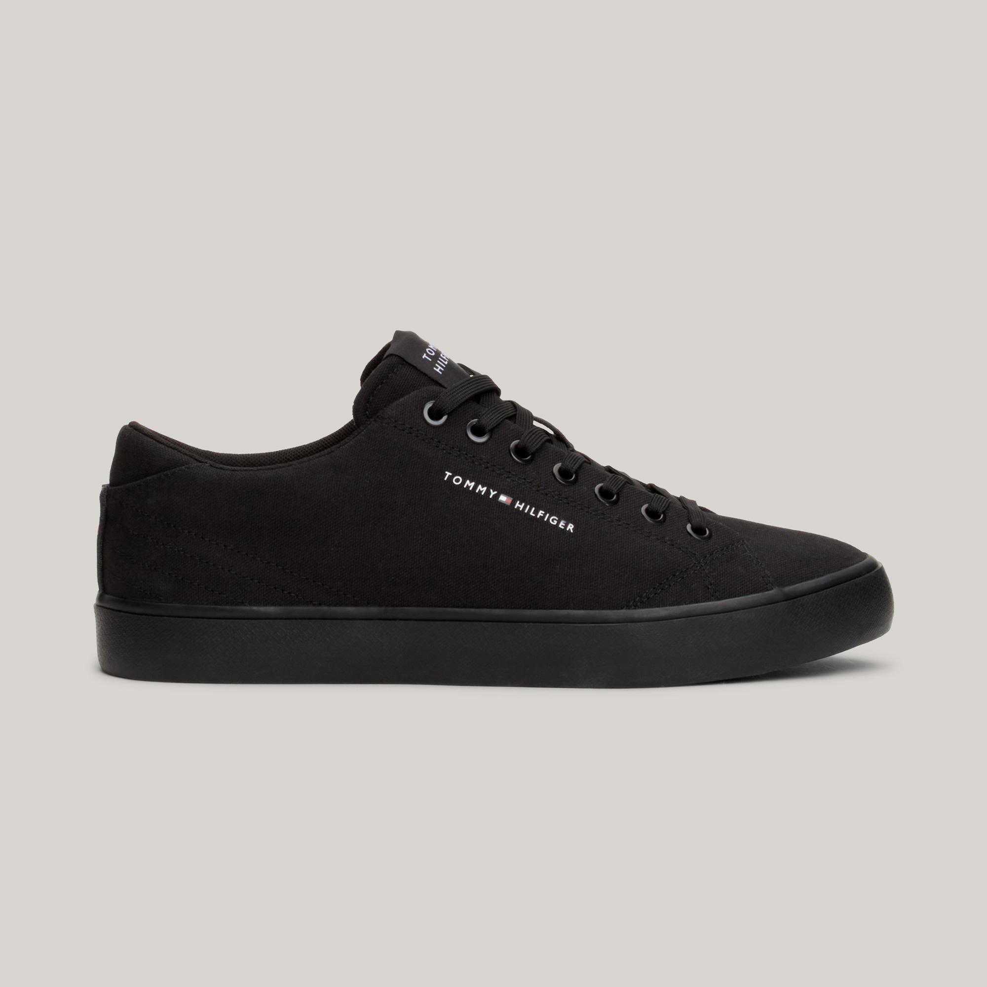 Tommy Hilfiger Vulcing Low Erkek Siyah Sneaker