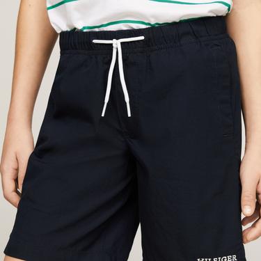  Tommy Hilfiger Pull On Monotype Erkek Çocuk Lacivert Şort