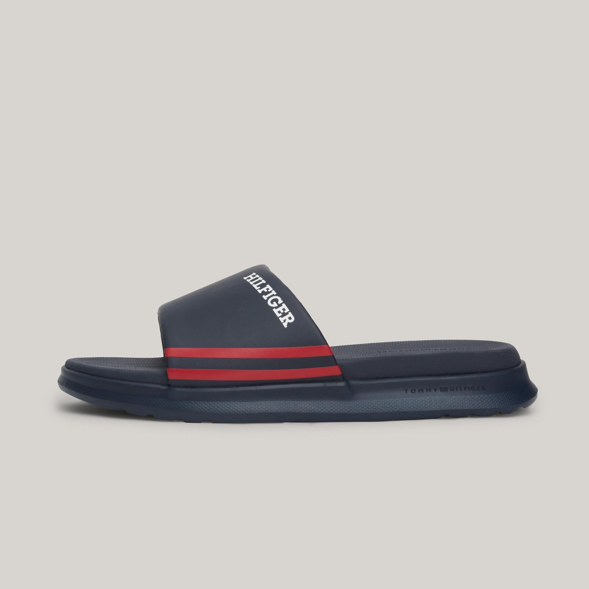 Tommy Hilfiger Dual Density Pool Slide Erkek Lacivert Terlik