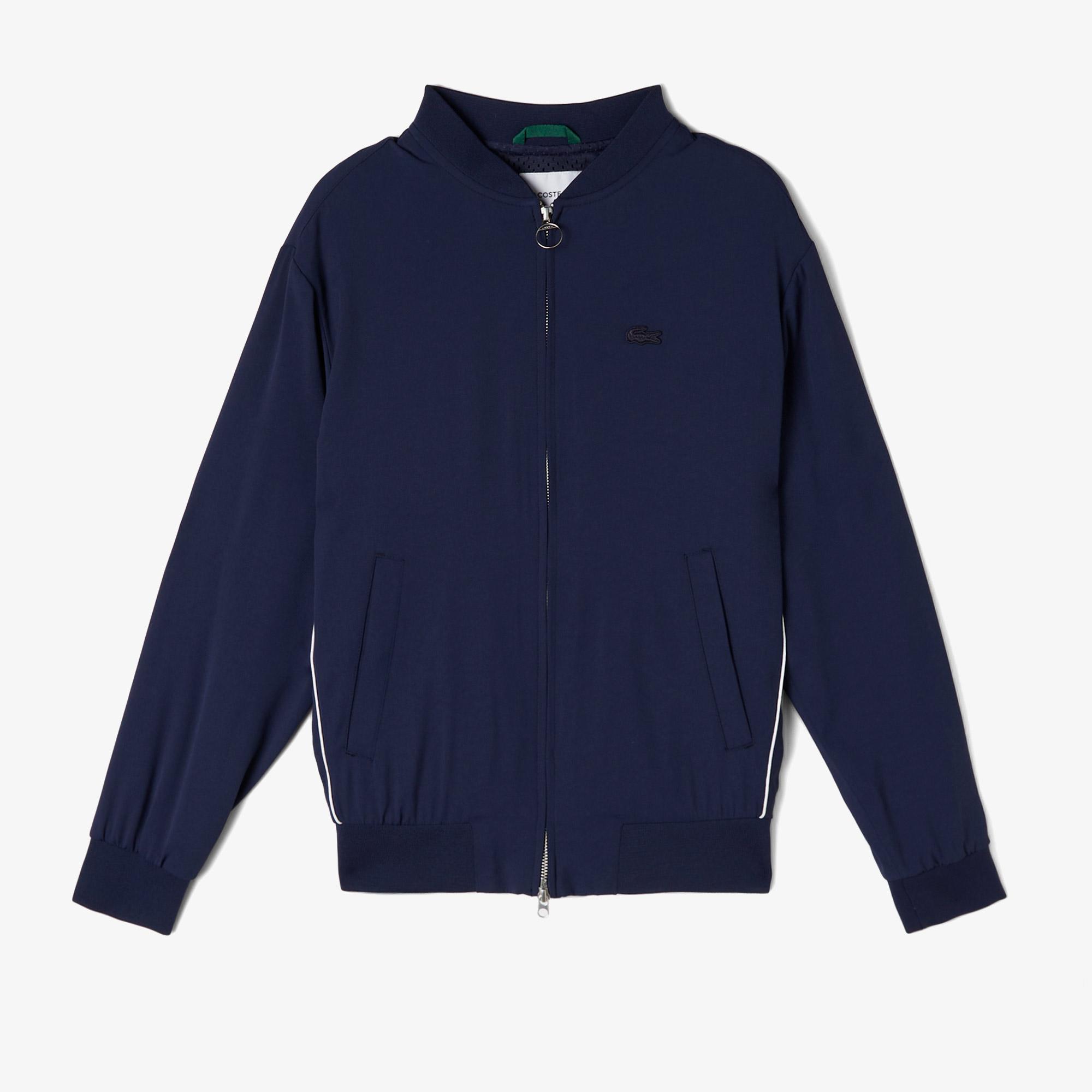 Kadın Hakim Yaka Lacivert Mont