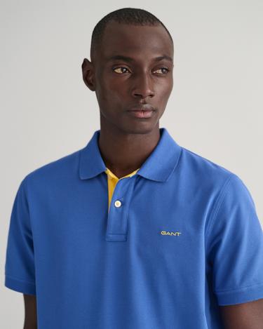  GANT Erkek Mavi Regular Fit Polo