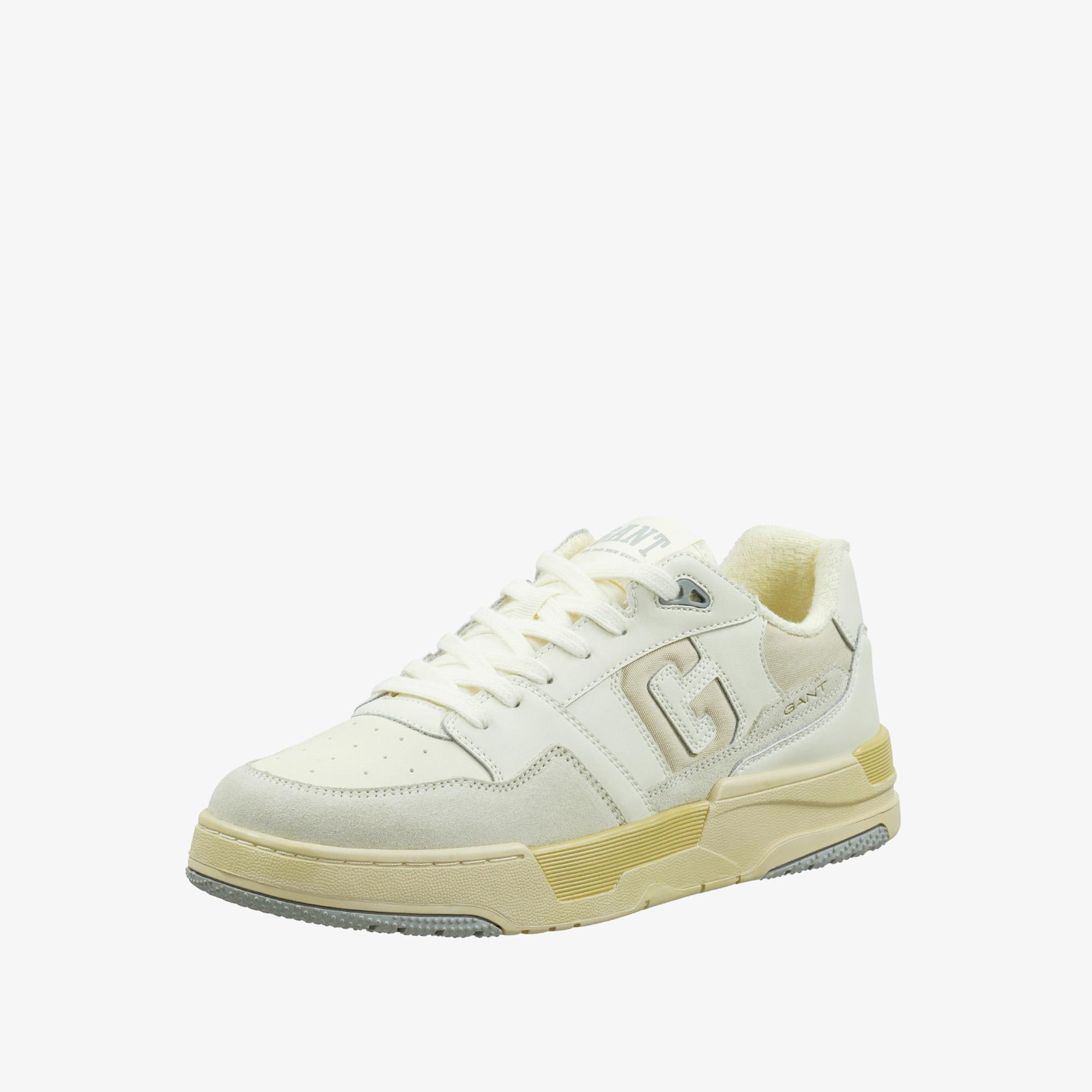 GANT Erkek Beyaz Logolu Sneaker