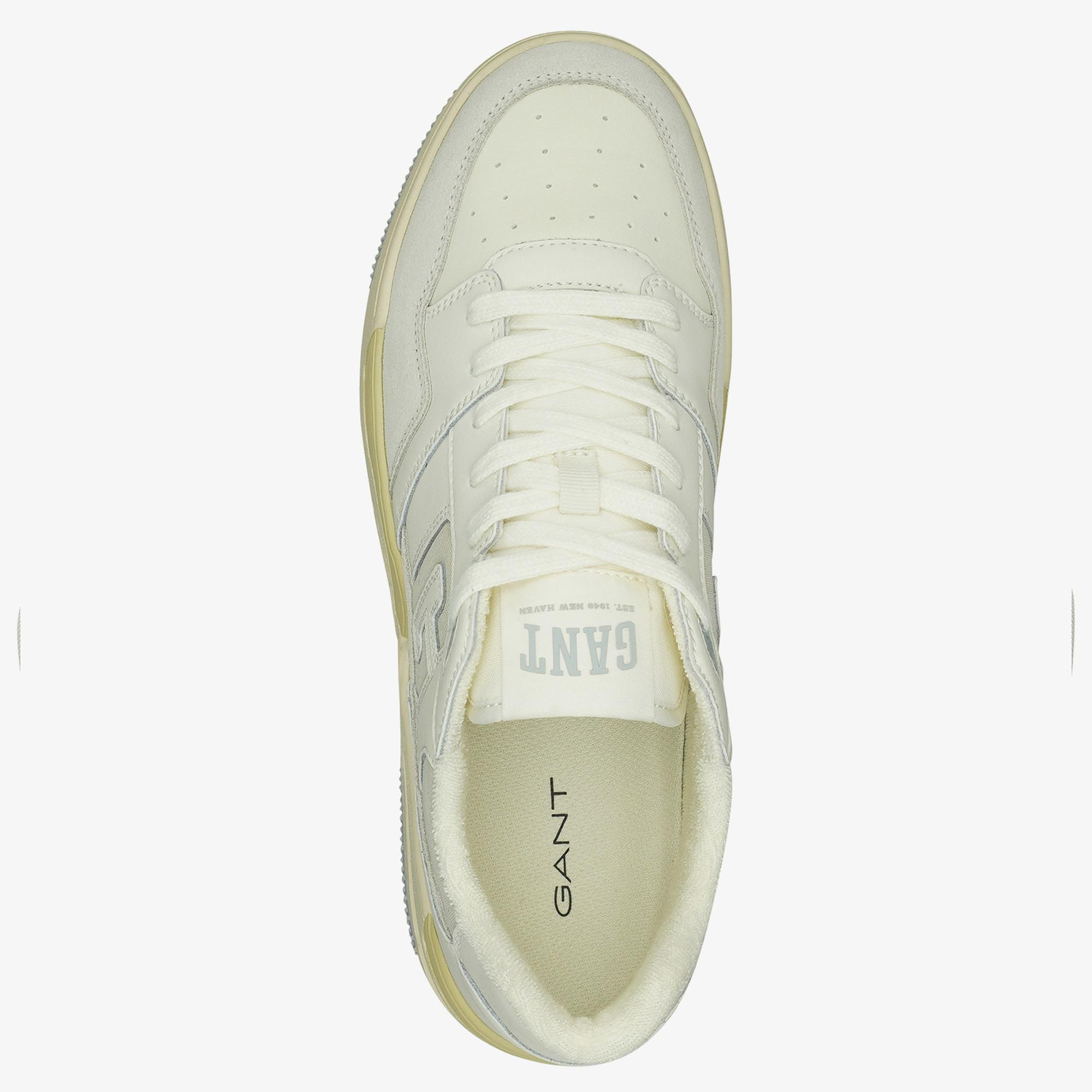 GANT Erkek Beyaz Logolu Sneaker