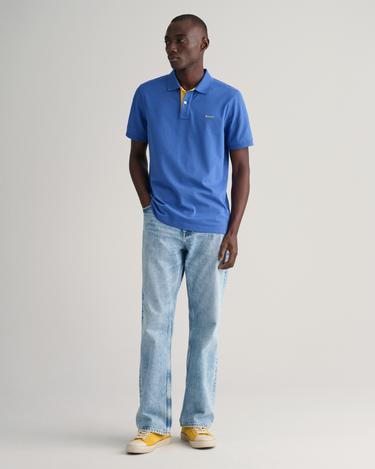  GANT Erkek Mavi Regular Fit Polo