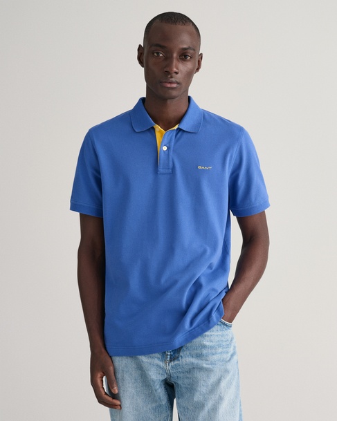  GANT Erkek Mavi Regular Fit Polo