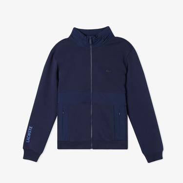  Erkek Regular Fit Kapüşonlu Lacivert Sweatshirt