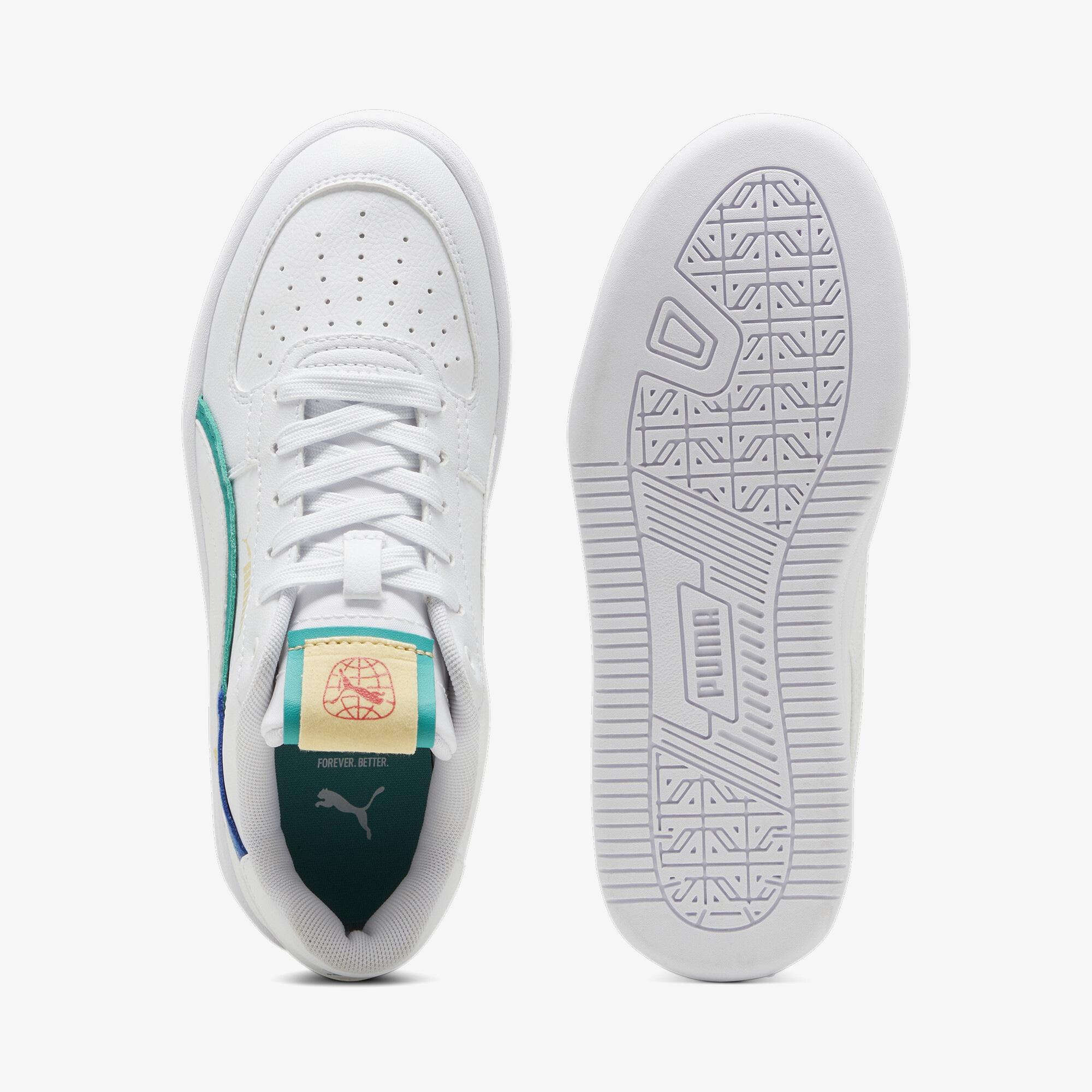 Puma Caven 2.0 Ready Çocuk Beyaz Spor Ayakkabı