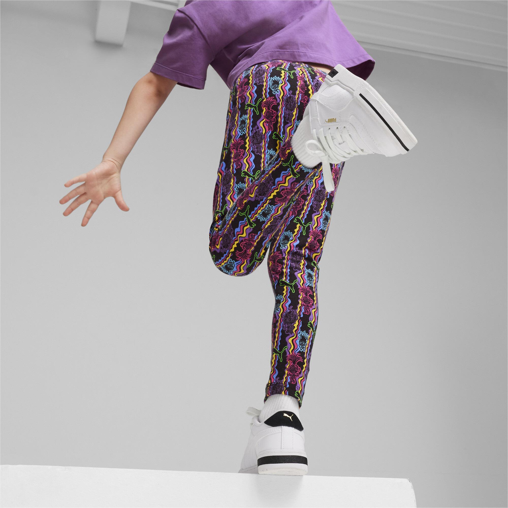 Puma X Trolls Çocuk Siyah Tayt