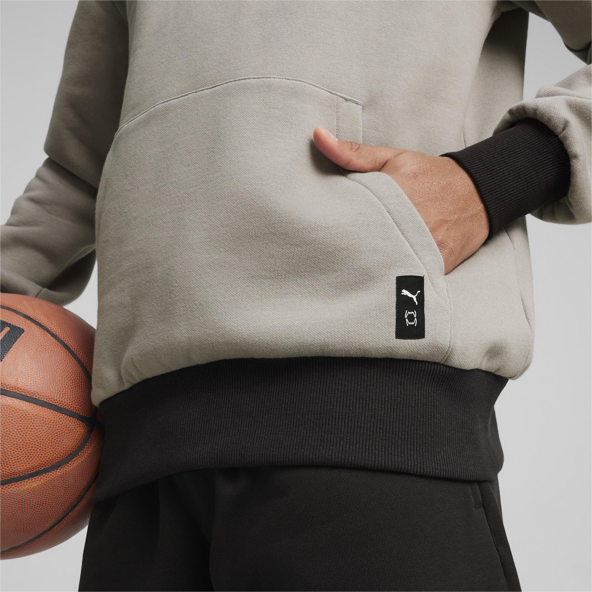 Puma Posterize 2.0 Erkek Siyah/Gri Hoodie