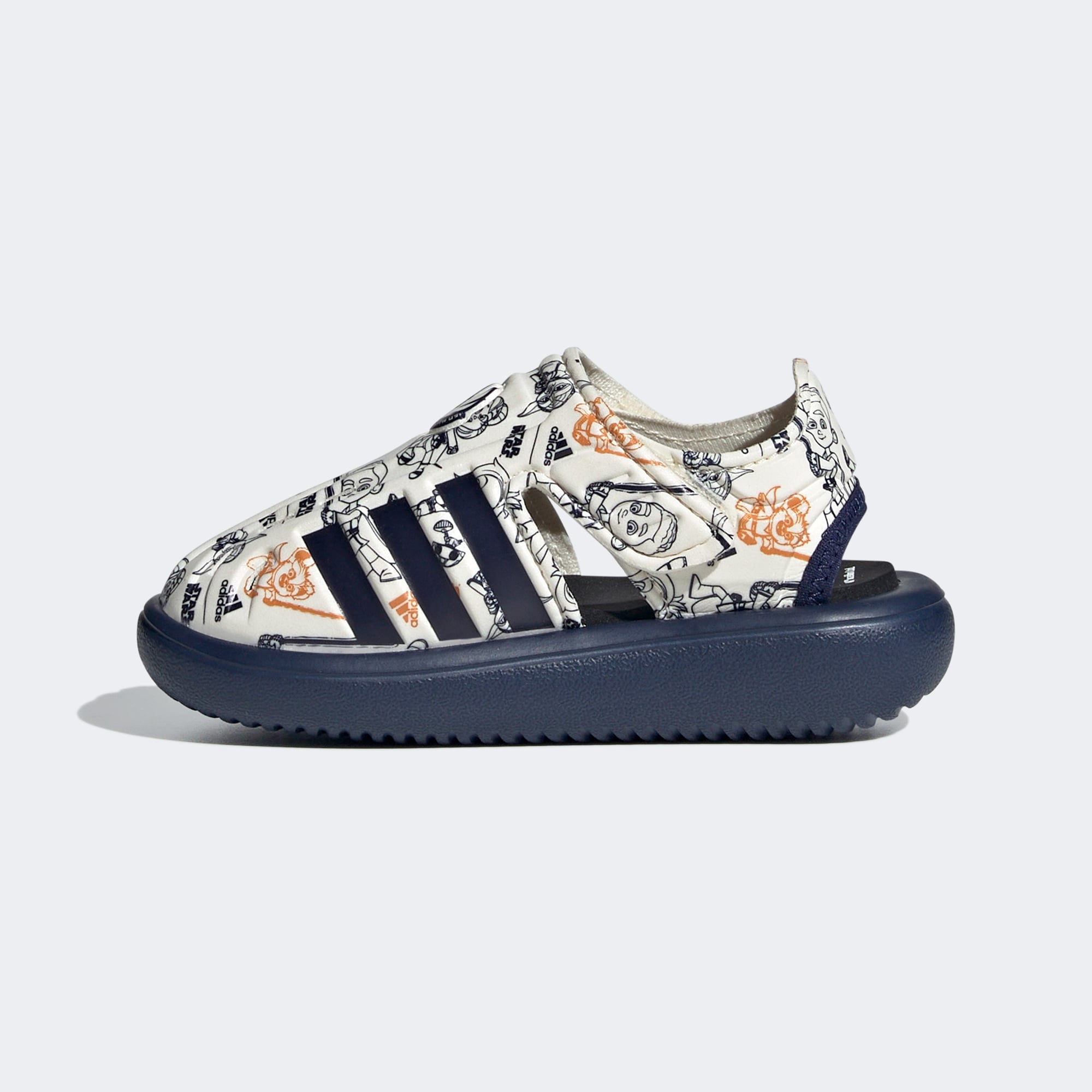 Adidas adidas Water Sandal Yj I Çocuk Beyaz Sandalet Sandalet & Terlik | FashFed Beyaz - 5. görsel