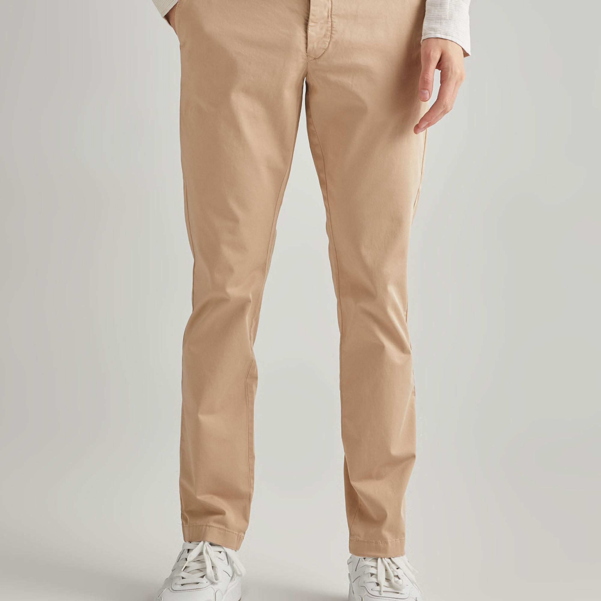 GANT Erkek Bej Slim Fit Pantolon