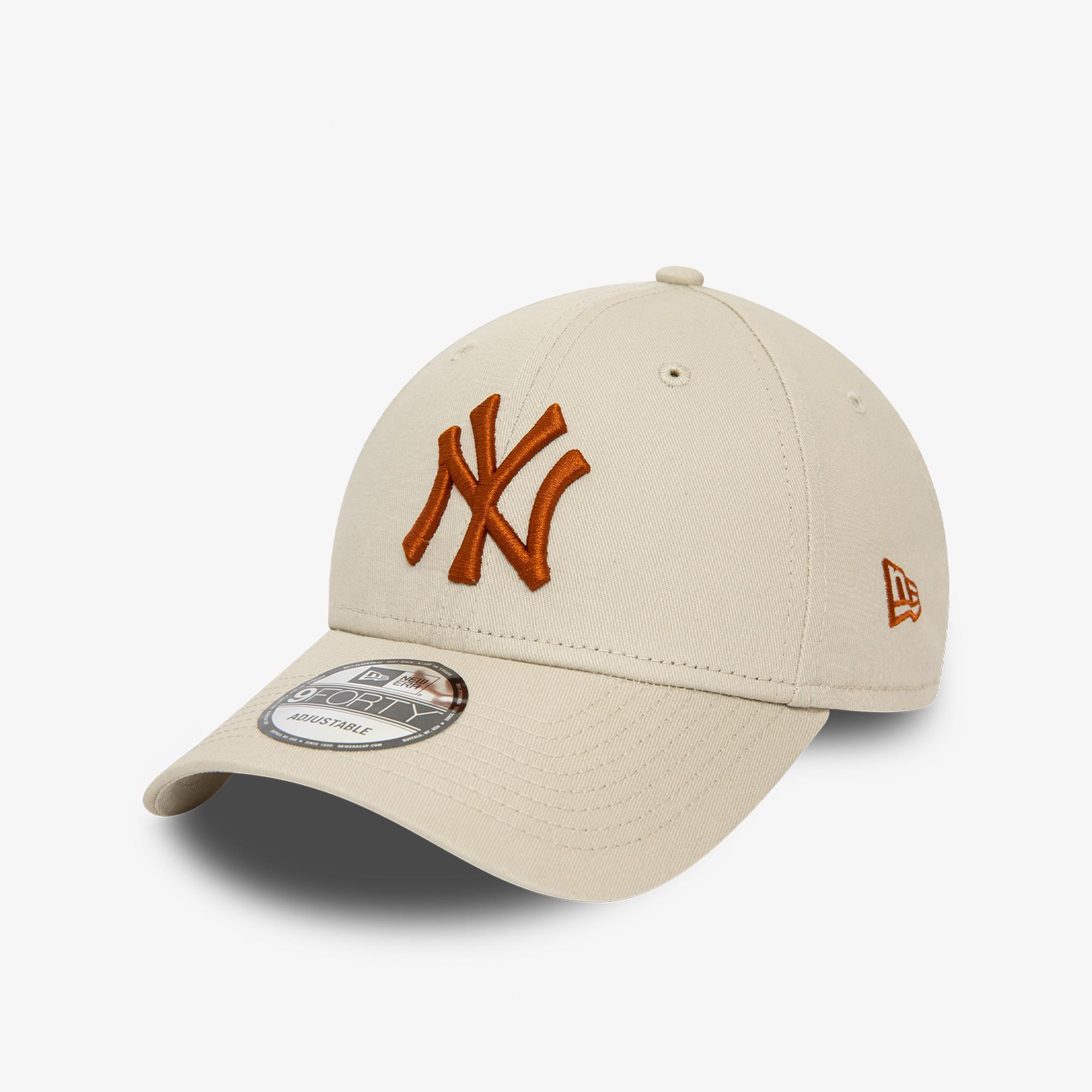 New Era NY Yankees League Essential 9FORTY Unisex Krem Şapka