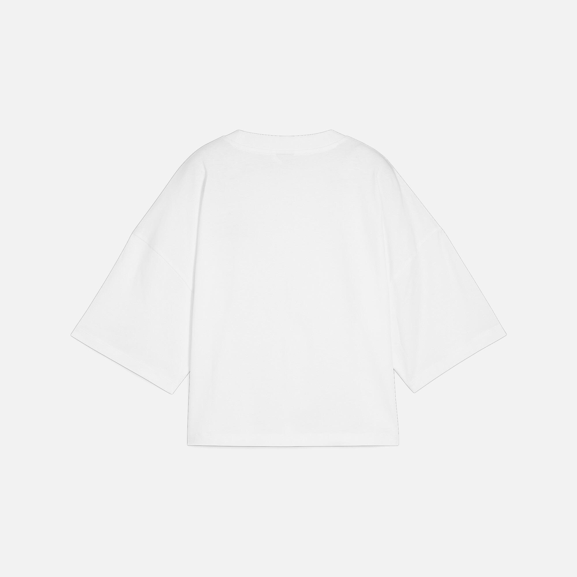 Puma Better Classics Kadın Beyaz T-Shirt