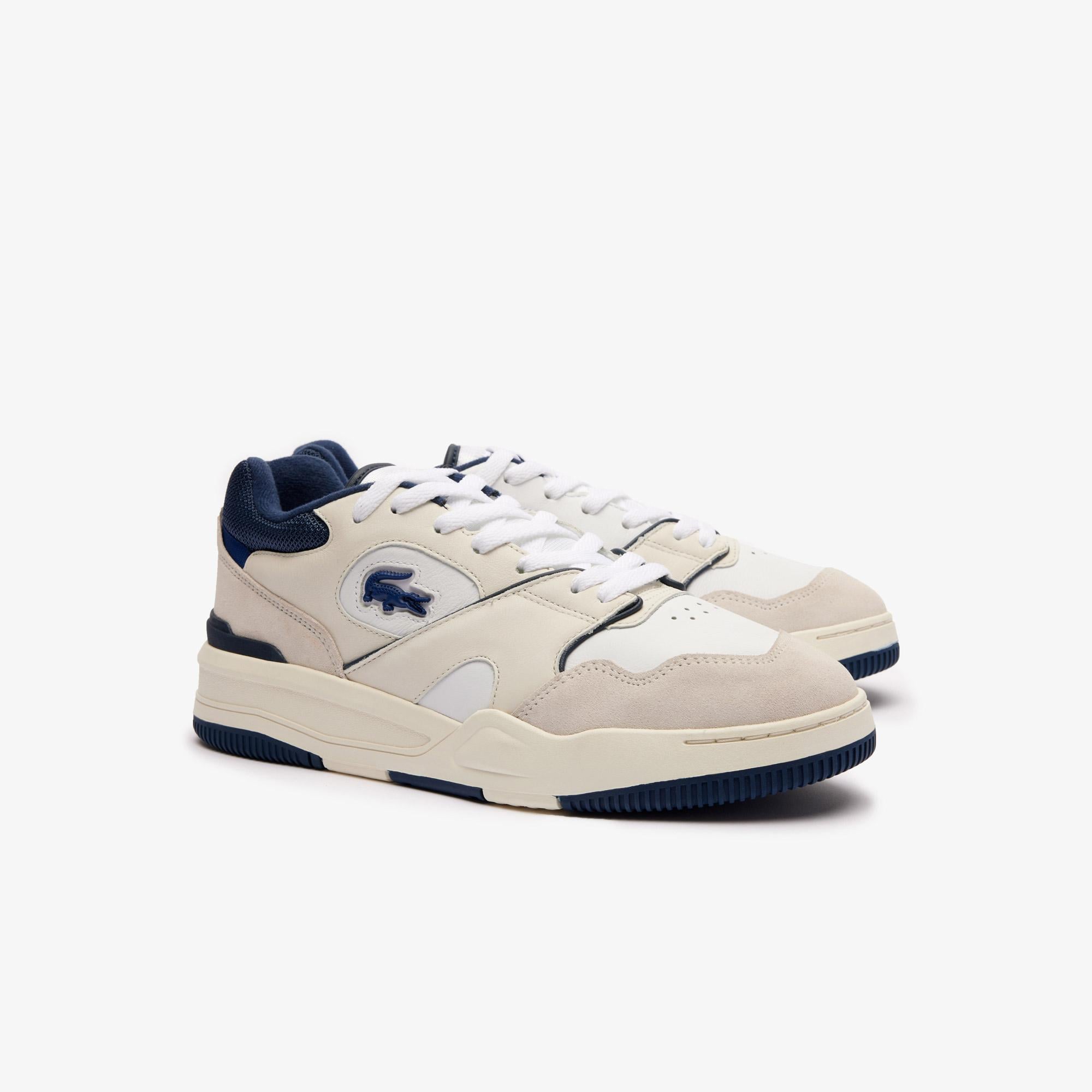 Lacoste Sport Lineshot Erkek Krem Sneaker