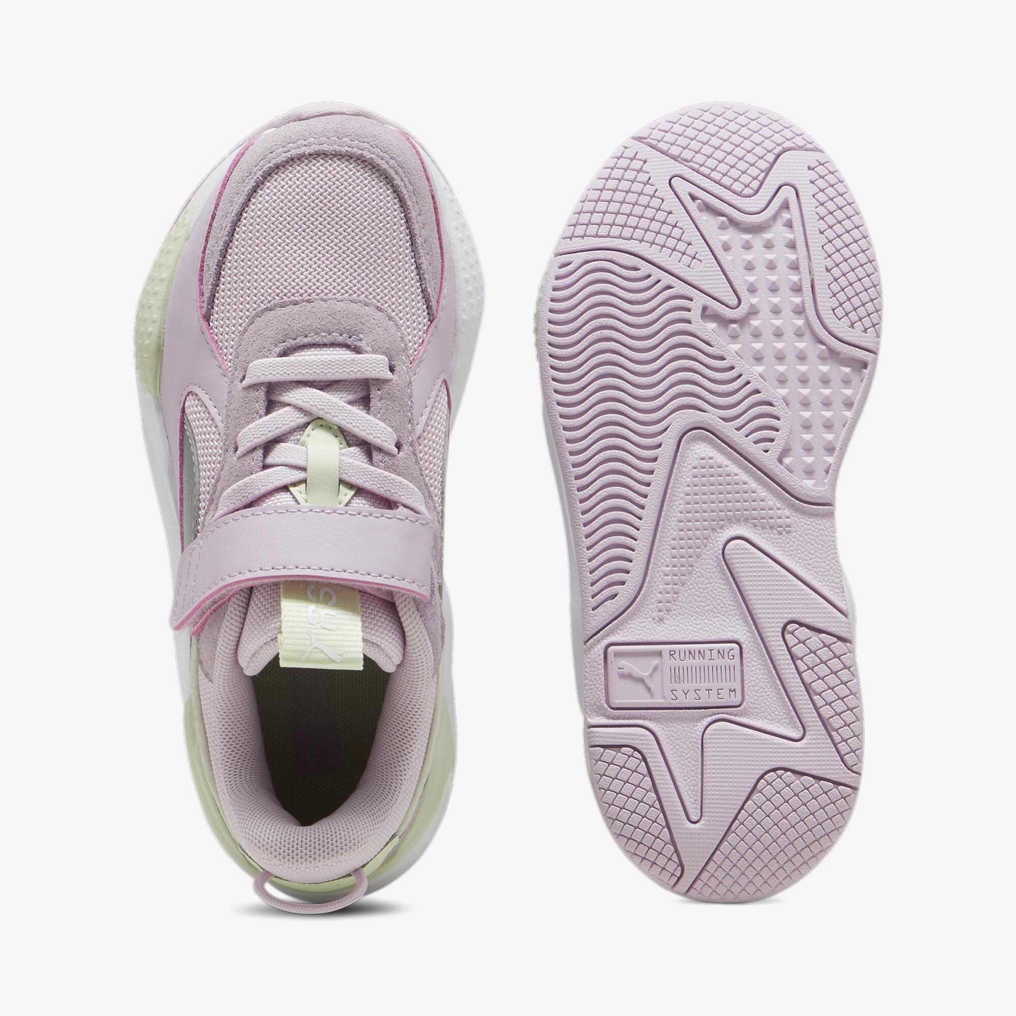 Puma Rs-X Metallic Ac+ Çocuk Pembe Spor Ayakkabı